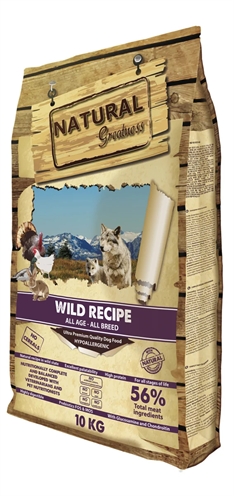 NATURAL GREATNESS WILD RECIPE — 10 KG